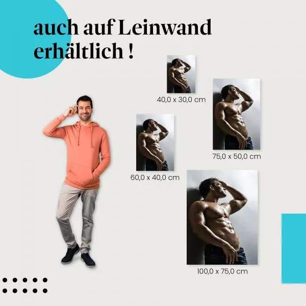 Attraktiver Mann: Sixpack | Postereck 1516 Attraktiver Mann: Sixpack | Postereck 1516