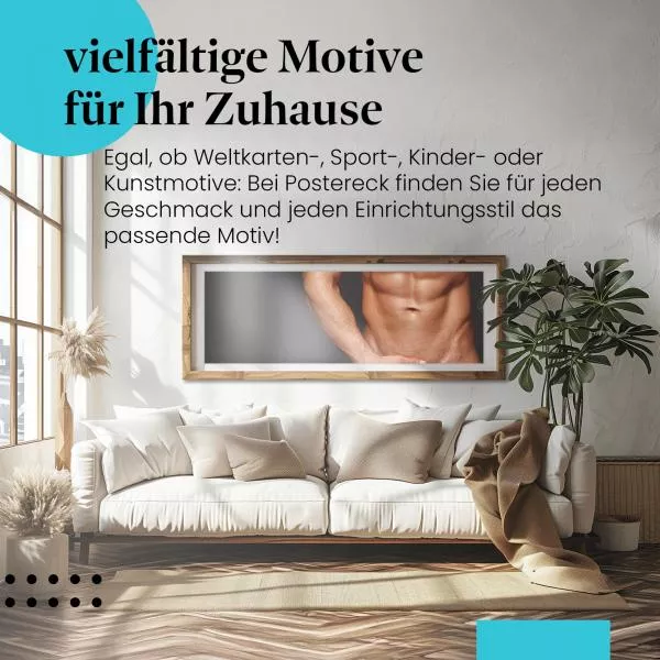 Definierter Männerkörper | Postereck 1275 Definierter Männerkörper | Postereck 1275