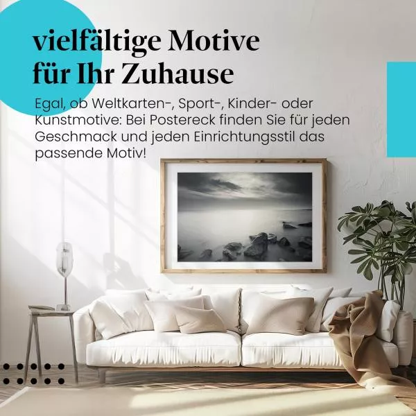 Zeit und Meer: Langzeitbelichtung | Postereck 0137 Zeit und Meer: Langzeitbelichtung | Postereck 0137