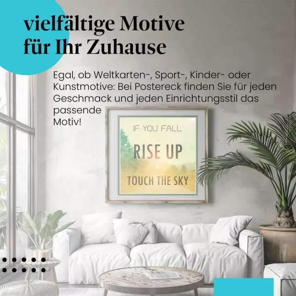Berühre den Himmel | Postereck 2444 Berühre den Himmel | Postereck 2444