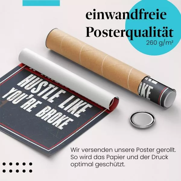 "Think like a Millionaire": Motivation & Zielstrebigkeit | Postereck 0879 "Think like a Millionaire": Motivation & Zielstrebigkeit | Postereck 0879