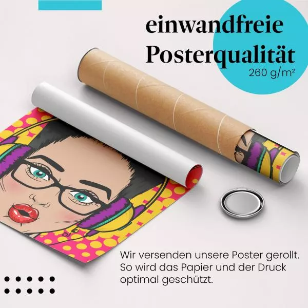 Pop Art Girl | Postereck 0913 Pop Art Girl | Postereck 0913