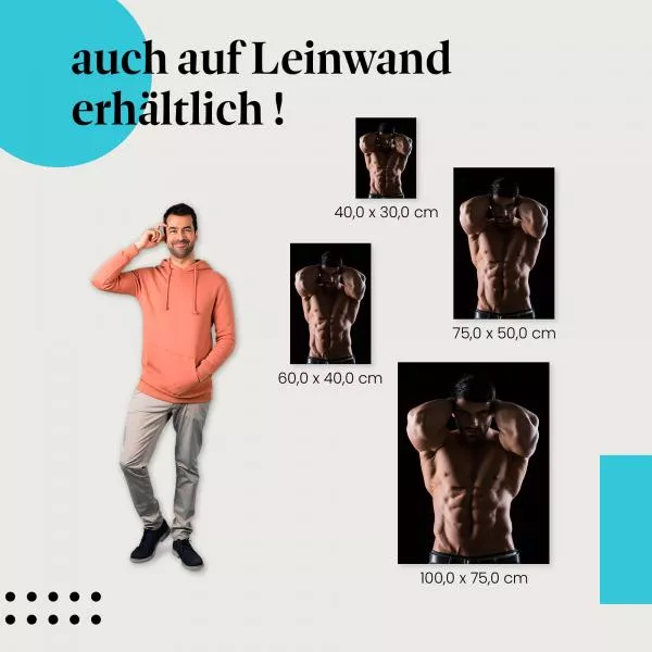 Selbstbewusster Mann | Postereck 3590 Selbstbewusster Mann | Postereck 3590