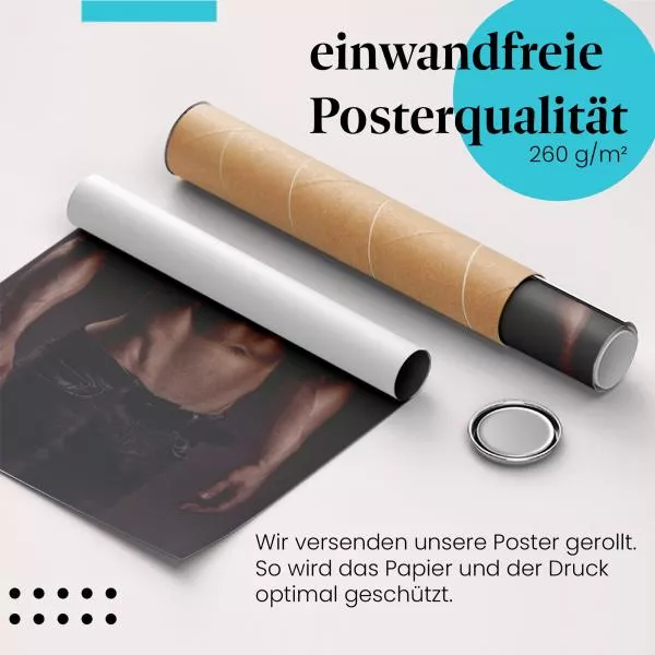 Muskelmann: Training & Fitnessstudio | Postereck 0857 Muskelmann: Training & Fitnessstudio | Postereck 0857