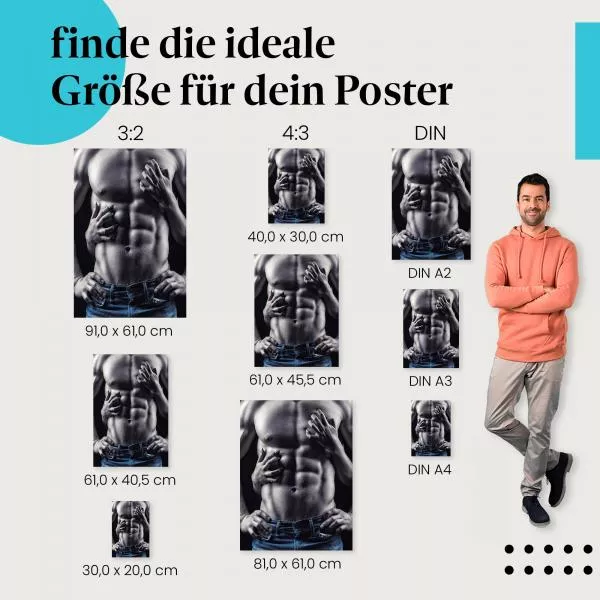 Zärtliche Berührung | Postereck 3082 Zärtliche Berührung | Postereck 3082