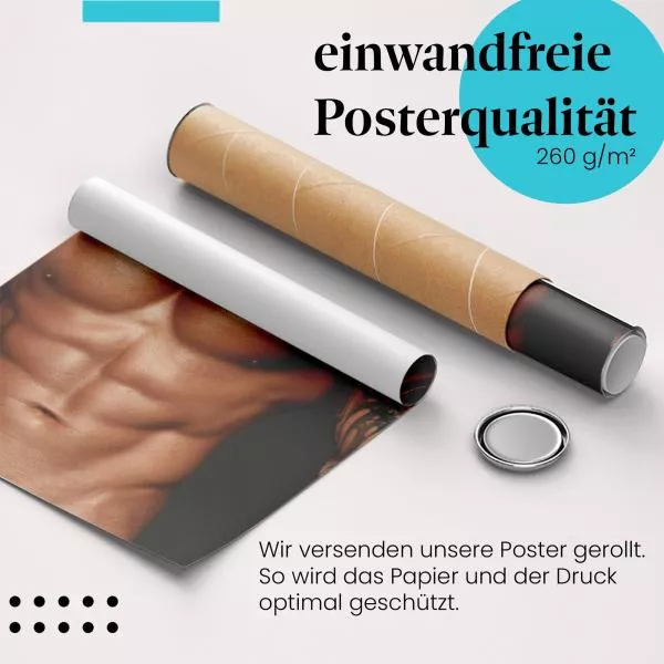 Kraftvolle Maskulinität | Postereck 0901 Kraftvolle Maskulinität | Postereck 0901
