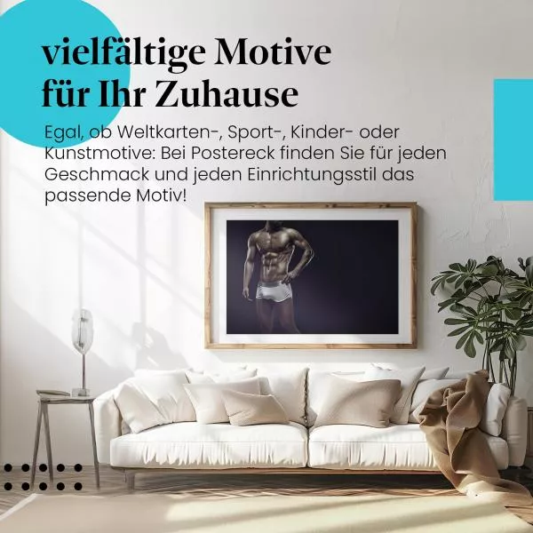 Fitness: Mann in Unterwäsche & Inspiration | Postereck 0838 Fitness: Mann in Unterwäsche & Inspiration | Postereck 0838