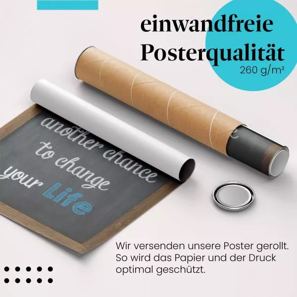 Jeder Tag: Chance, dein Leben zu…| Postereck 1095 Jeder Tag: Chance, dein Leben zu…| Postereck 1095
