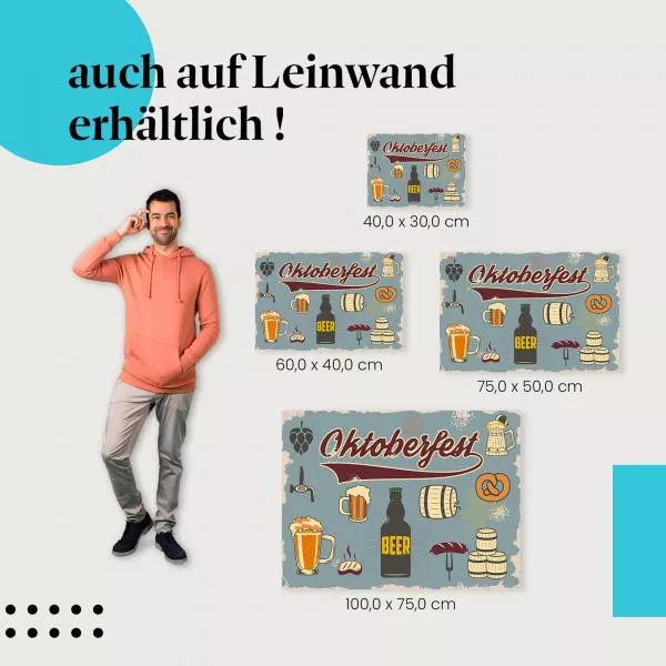O'zapft is!: Oktoberfest, Bier & Brezn | Postereck 0846 O'zapft is!: Oktoberfest, Bier & Brezn | Postereck 0846