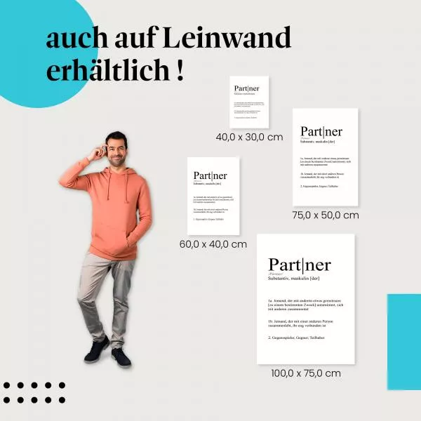 Was ist ein Partner? | Postereck 3704 Was ist ein Partner? | Postereck 3704