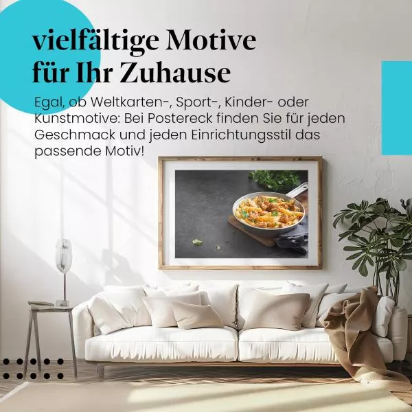 Pasta mit Hähnchen | Postereck 3762 Pasta mit Hähnchen | Postereck 3762