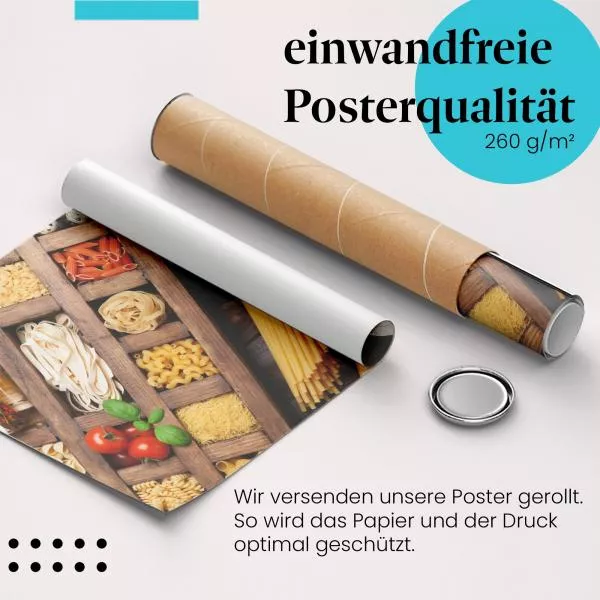 Pasta in Holzbox | Postereck 1223 Pasta in Holzbox | Postereck 1223