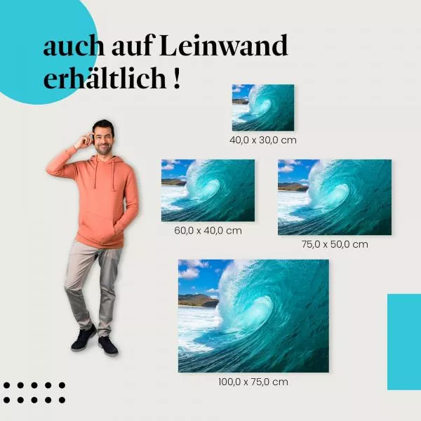Perfekte Welle: Surferparadies | Postereck 0254 Perfekte Welle: Surferparadies | Postereck 0254