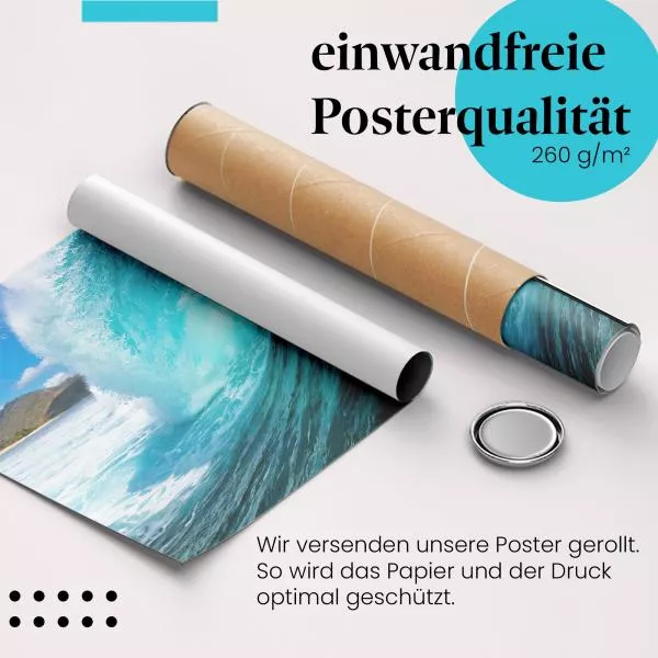 Perfekte Welle: Surferparadies | Postereck 0254 Perfekte Welle: Surferparadies | Postereck 0254