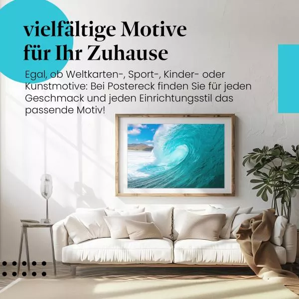 Perfekte Welle: Surferparadies | Postereck 0254 Perfekte Welle: Surferparadies | Postereck 0254