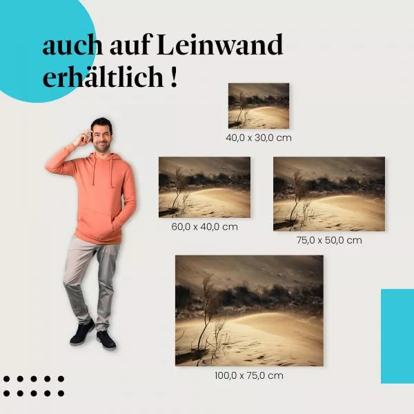 Einsamkeit in der Wüste | Postereck 1074