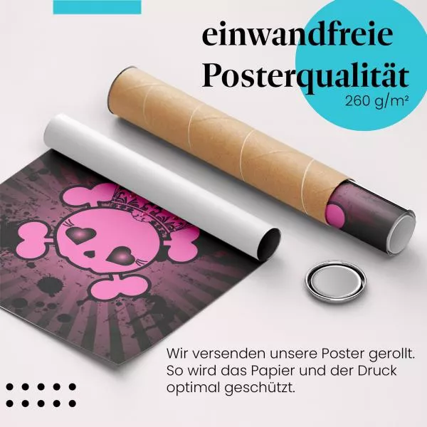 Gothic Totenkopf | Postereck 4034 Gothic Totenkopf | Postereck 4034