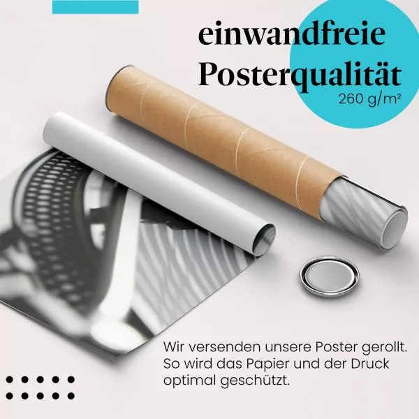 Vinyl-Sound: Plattenspieler Nahaufnahme | Postereck 0228 Vinyl-Sound: Plattenspieler Nahaufnahme | Postereck 0228