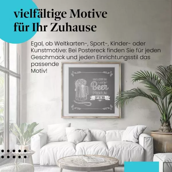 Frisch gezapftes Bier | Postereck 2226 Frisch gezapftes Bier | Postereck 2226