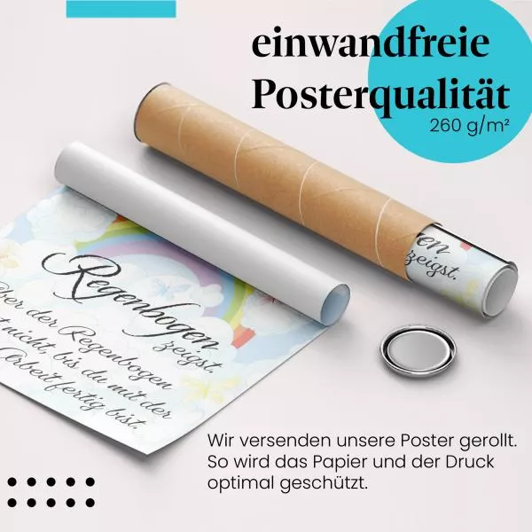 Regenbogen & Kind | Postereck 3690 Regenbogen & Kind | Postereck 3690