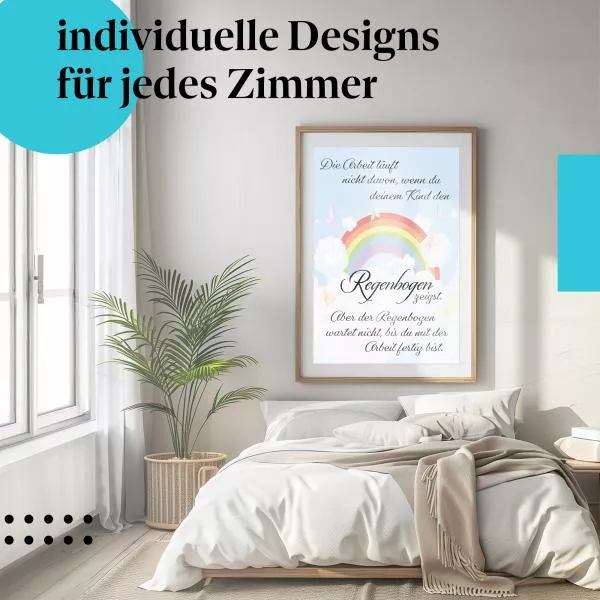 Regenbogen & Kind | Postereck 3690 Regenbogen & Kind | Postereck 3690