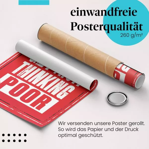 Armut im Kopf | Postereck 1681 Armut im Kopf | Postereck 1681