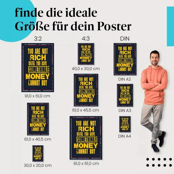 Wahrer Reichtum: Mehr als nur Geld | Postereck 0893 Wahrer Reichtum: Mehr als nur Geld | Postereck 0893