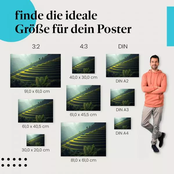 Reisterrassen | Postereck 3291 Reisterrassen | Postereck 3291