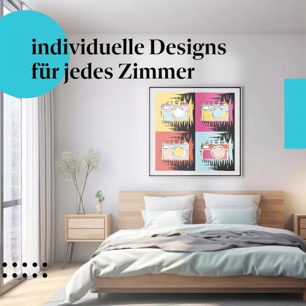 Retro Kameras Pop-Art | Postereck 2262 Retro Kameras Pop-Art | Postereck 2262