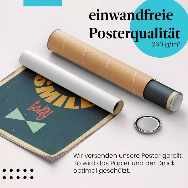 Don't Forget to Smile | Postereck 0983 Don't Forget to Smile | Postereck 0983