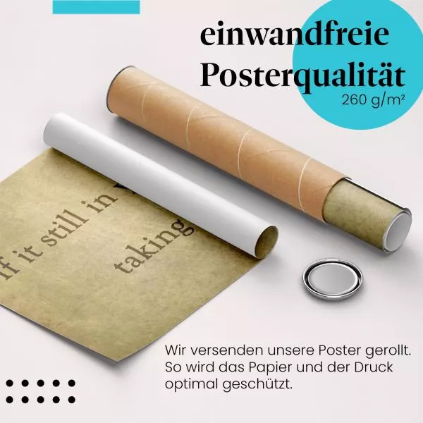 Das Risiko wert | Postereck 2473 Das Risiko wert | Postereck 2473