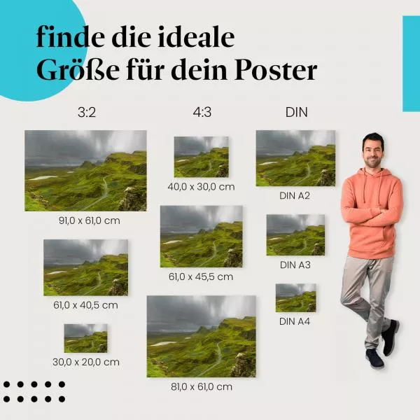 Abenteuerliche Straße: Highlands & Roadtrip | Postereck 0488 Abenteuerliche Straße: Highlands & Roadtrip | Postereck 0488