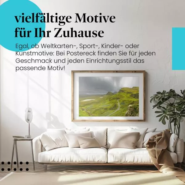 Abenteuerliche Straße: Highlands & Roadtrip | Postereck 0488 Abenteuerliche Straße: Highlands & Roadtrip | Postereck 0488