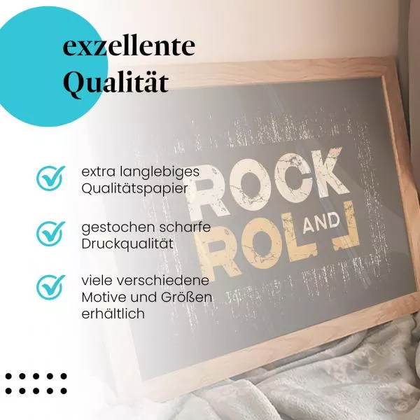 Vintage Rock and Roll | Postereck 2190 Vintage Rock and Roll | Postereck 2190