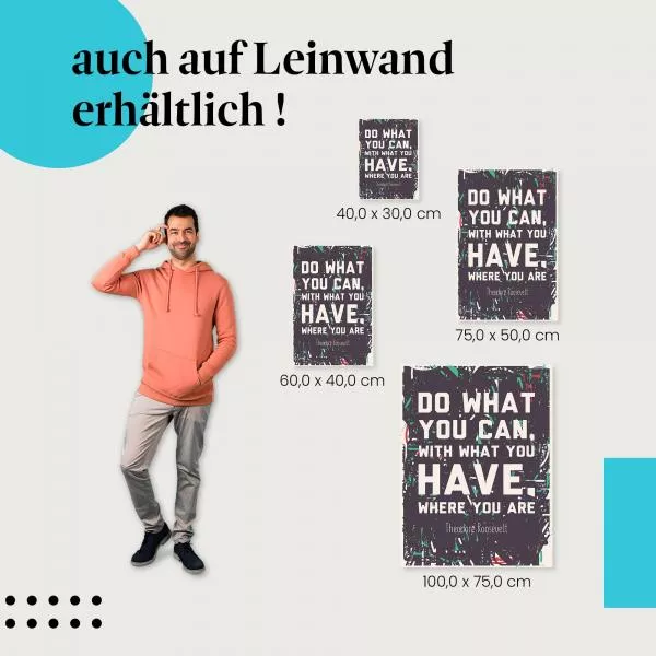 Mach was du kannst: Inspirierendes… | Postereck 1099