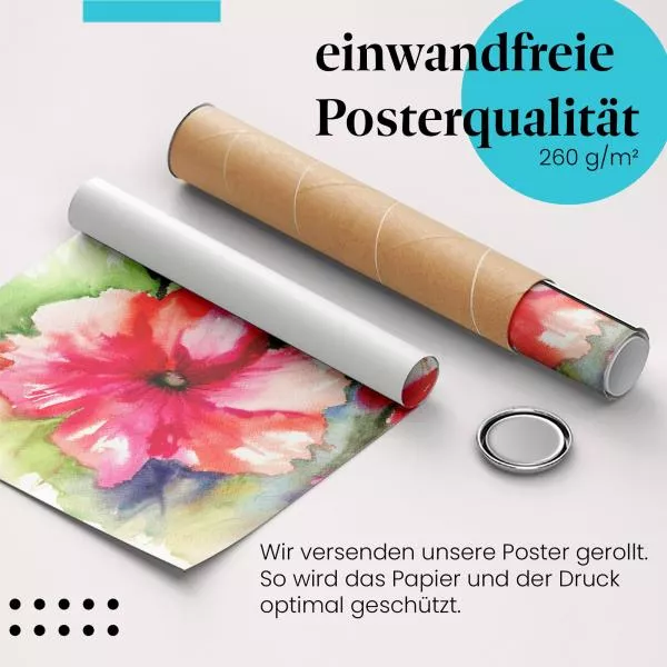 Rote Blume | Postereck 4032 Rote Blume | Postereck 4032