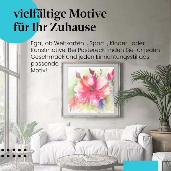 Rote Blume | Postereck 4032 Rote Blume | Postereck 4032