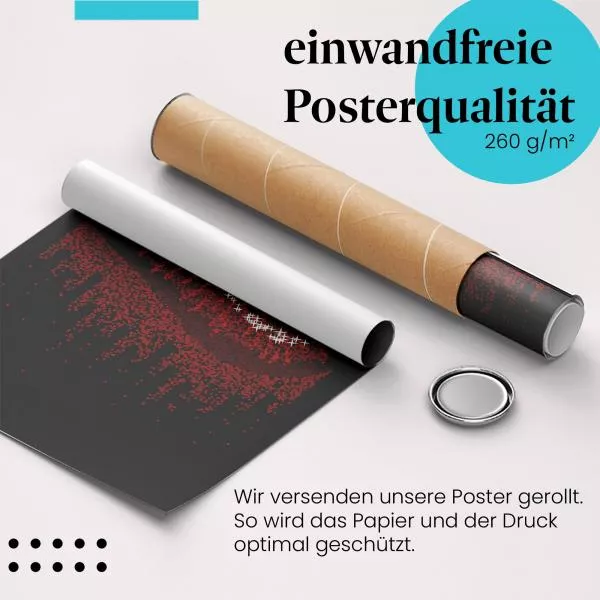 Glitzernde Lippen | Postereck 2139 Glitzernde Lippen | Postereck 2139