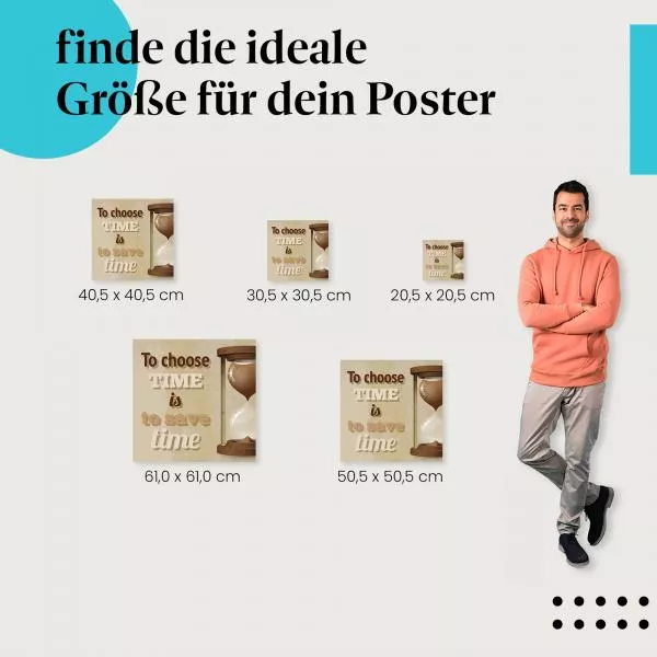 Wähle deine Zeit | Postereck 2252 Wähle deine Zeit | Postereck 2252