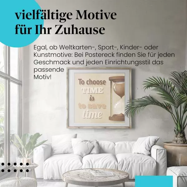 Wähle deine Zeit | Postereck 2252 Wähle deine Zeit | Postereck 2252