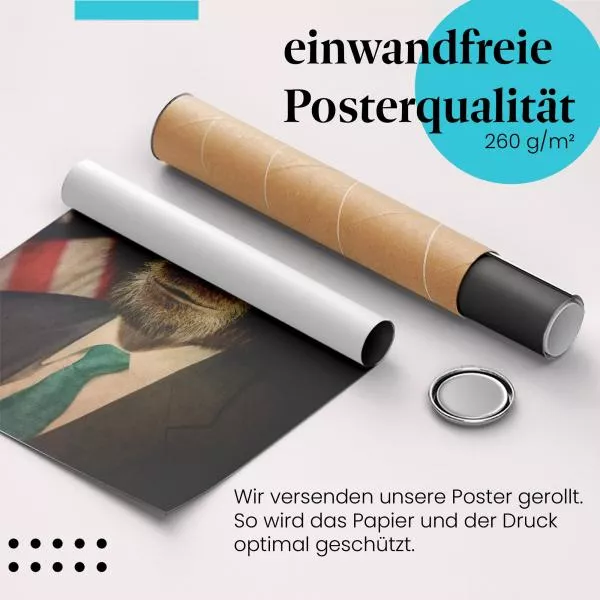 Schimpanse Patriot | Postereck 2056 Schimpanse Patriot | Postereck 2056