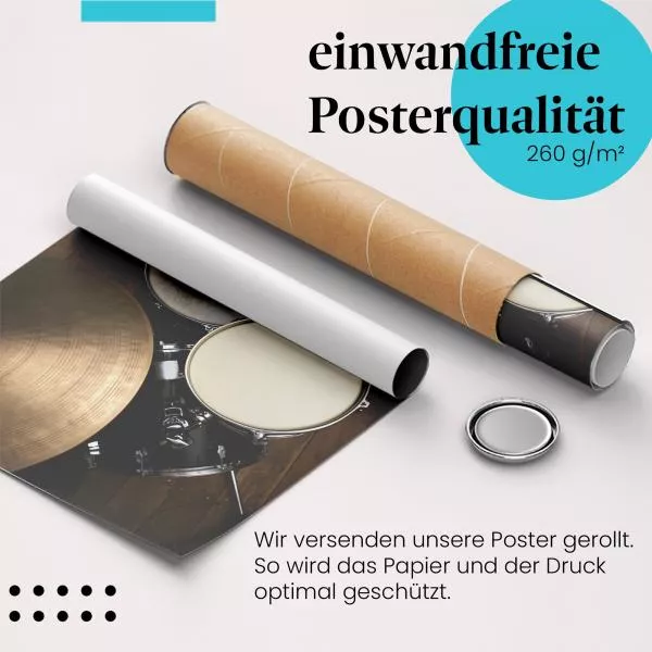 Bereit für den Beat: Schlagzeug | Postereck 0127 Bereit für den Beat: Schlagzeug | Postereck 0127