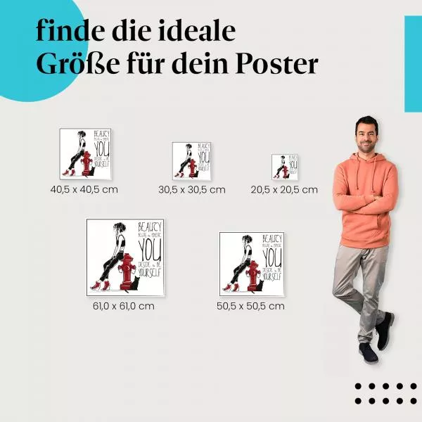 Wahre Schönheit | Postereck 2466 Wahre Schönheit | Postereck 2466
