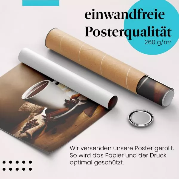 Heißer Schokoladengenuss: Winterzauber | Postereck 0114