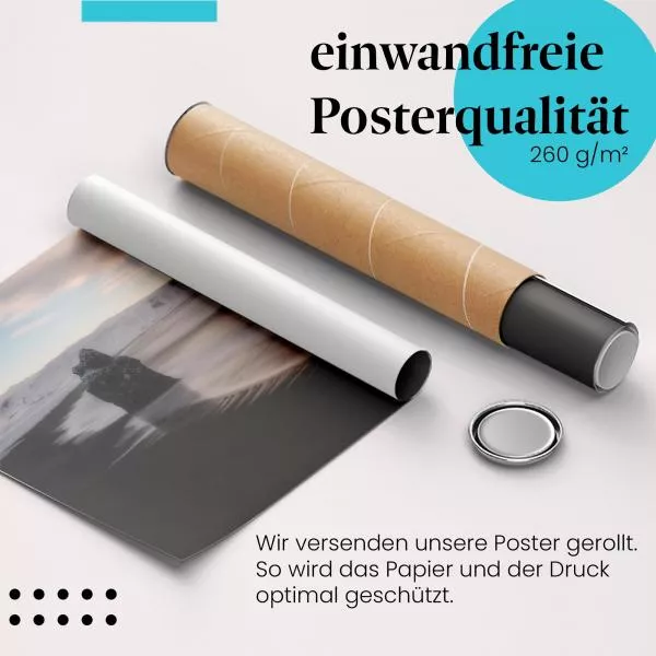 Schwarzer Strand | Postereck 3478 Schwarzer Strand | Postereck 3478