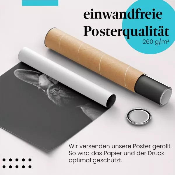 Französische Bulldogge | Postereck 4073 Französische Bulldogge | Postereck 4073
