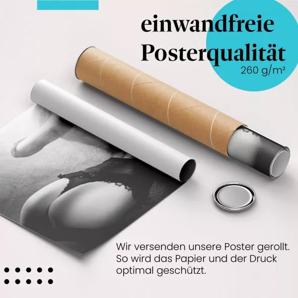Weibliche Silhouette | Postereck 2712 Weibliche Silhouette | Postereck 2712