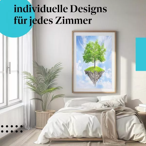 Schwebende Insel | Postereck 2665 Schwebende Insel | Postereck 2665