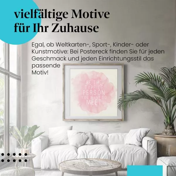 Sei der Mensch | Postereck 2326 Sei der Mensch | Postereck 2326