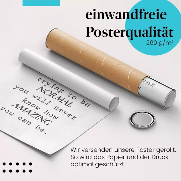 Sei außergewöhnlich | Postereck 2268 Sei außergewöhnlich | Postereck 2268